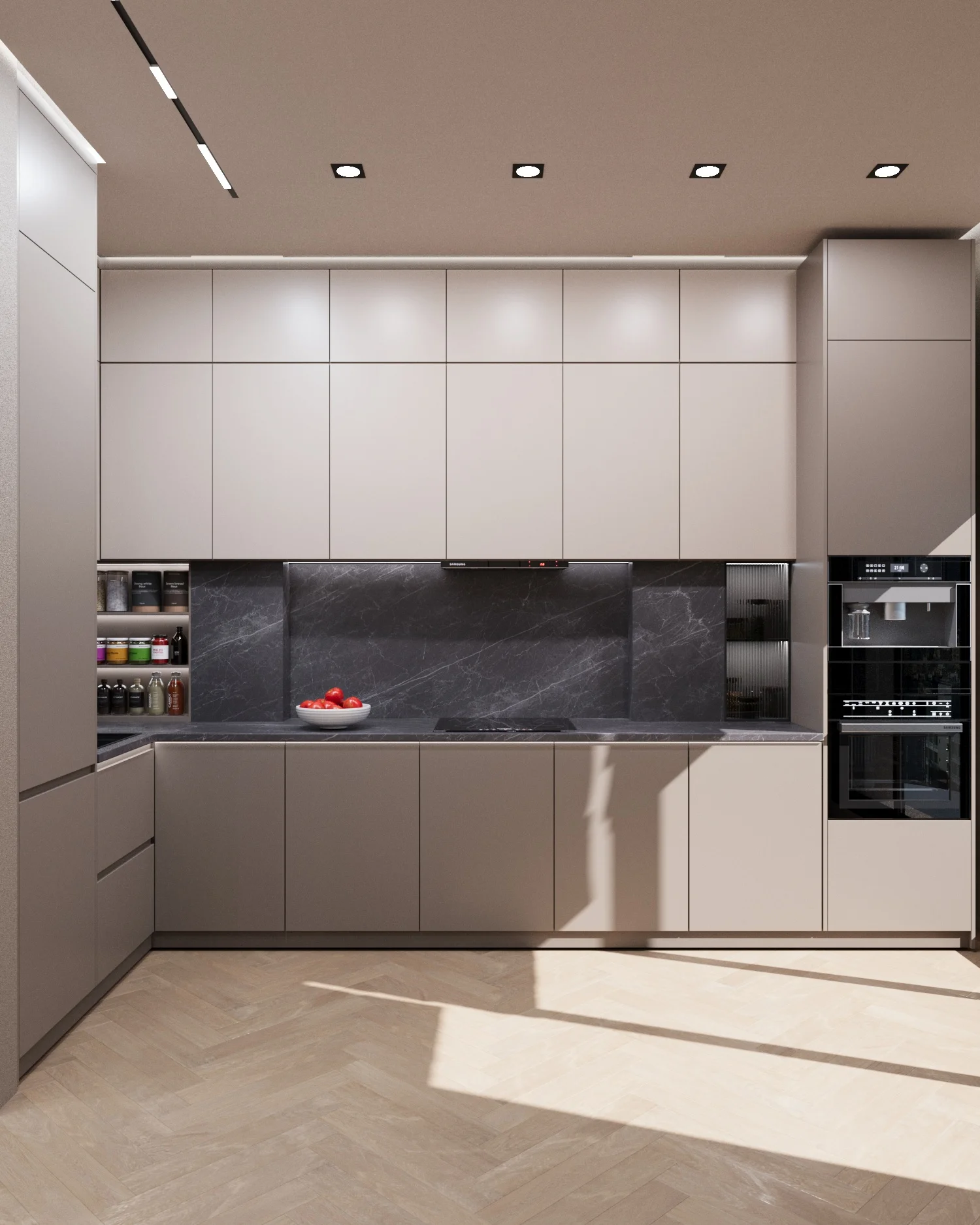 Квартира под сдачу - хай-тек - кухня 4